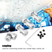 4pcs DIY Steering Shaft Coupling Set