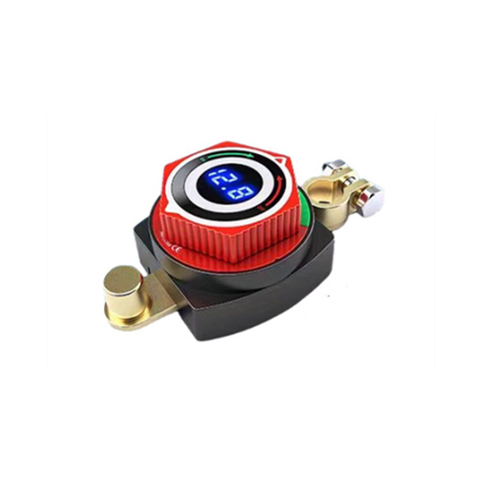 Digital Battery Disconnect With Led Voltmeter Dc5-80V /Off Battery Cut Off For Car,Rv,Marine B 6032853605020