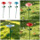 Long Lastingly Iron Flower Garden Decoration Providing-Red 3