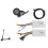 Electric Scooter Dual Drive Controller Kit 36V-60V 25A Brushless Controller AB Front and Rear Drive Controller Kit 2