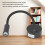 Modern 3W LED Gooseneck Wall Lamp 4000K 17