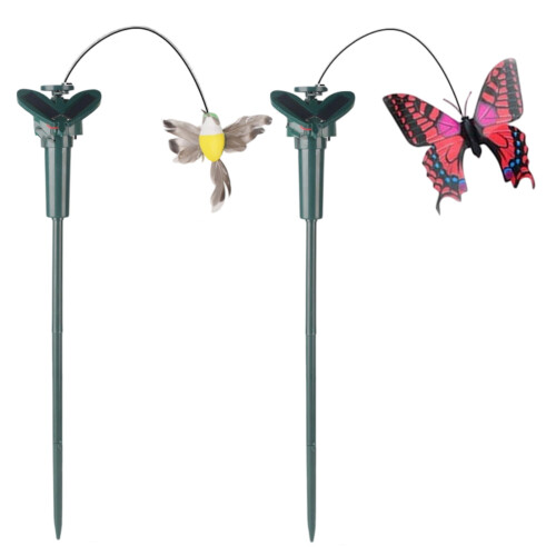 ABS Zonnetuin Roterend Vliegend Vogels/Vlinders Decoratief-1 1