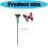 ABS Zonnetuin Roterend Vliegend Vogels/Vlinders Decoratief-1 4