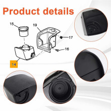 15820550 Rear Cup Holder for H3 2006-2010 Replace 15830701 15255363 15255364 15255365