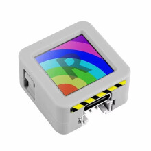 ATOMS3R Highly Integrated Programmable Controller with ESP32-S3 0.85-Inch IPS Screen Built-in WiFi for IoT Applications