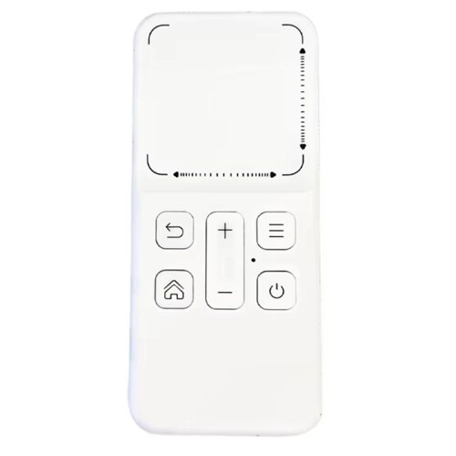Air 2 Phone Remote Control  with -Screen Pointer Touchpad for  Phone Computer  Device White