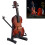 Exquisite Mini Violin with Stand for Display 2
