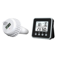 Digital Swimming Pool Thermometer Wireles Pool Thermometer LCD Display Water Thermometer Floating Aquarium, Fish Pond