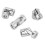 4pcs DIY Steering Shaft Coupling Set 2
