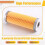 Vacuum Pump Air Filter KRX6 for Printing Machine Exhaust System 3