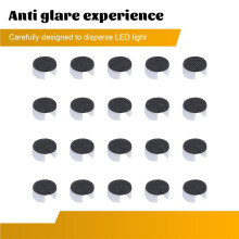 20pcs  Glasses LED Light Cover Sticker for Meta  and , Anti-Glare Privacy Design