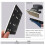 130X80mm Hook Andloop Sanding Pad 12 Holes Replacement Plate for  RTS 400 REQ Square Polishing Disc Sanding Pad 5