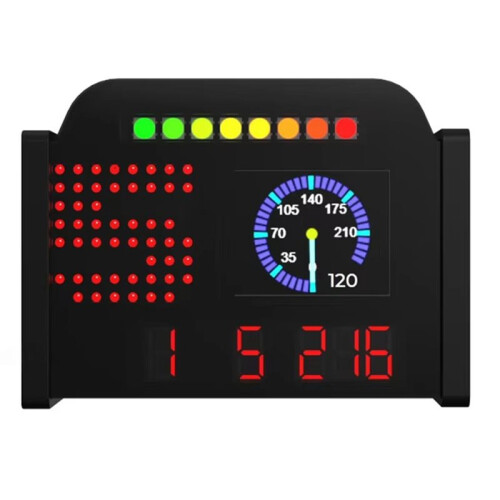 PC USB Simracing Game Multifunctioneel Dashboard Display Meters voor , voor , SIMAGIC en MOZA 1