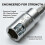 10 Stück Triple Square Spline Bit Sockel 12 Punkt mit 6