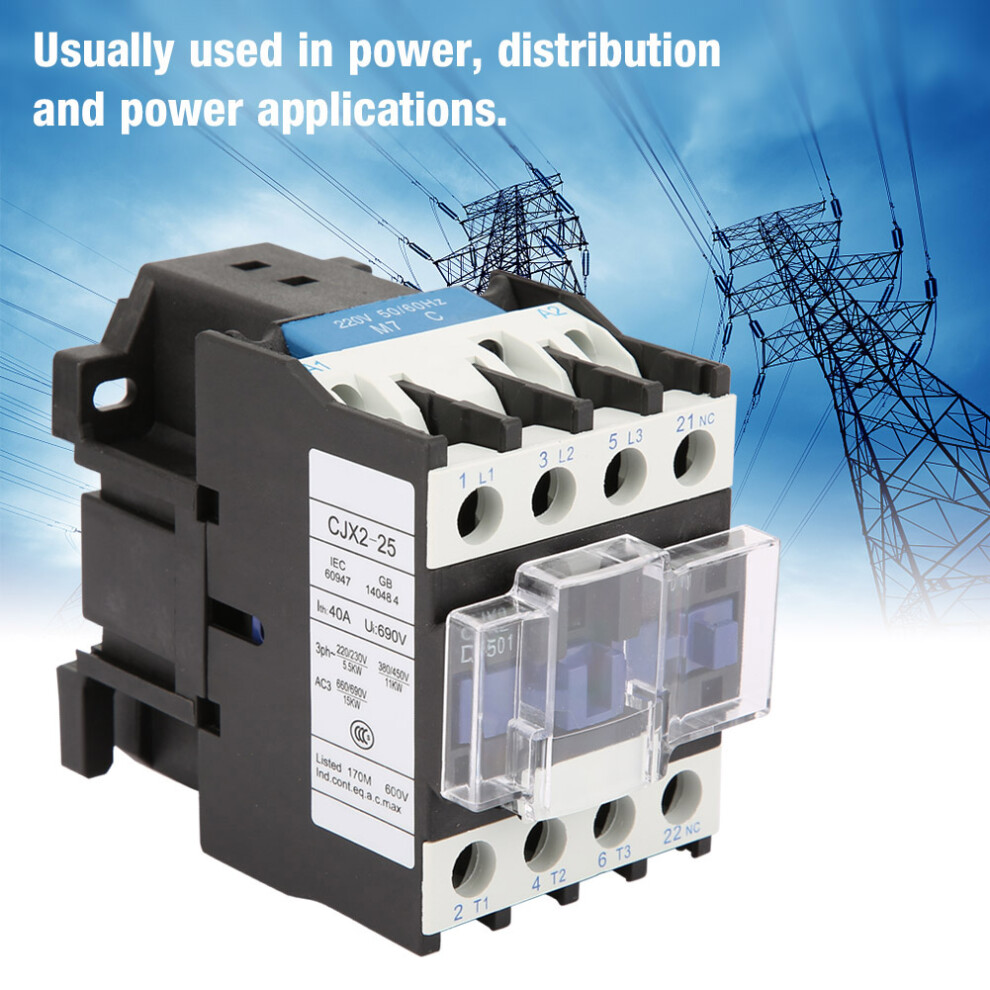 High Sensitivity Contactor CJX2-2501 220V