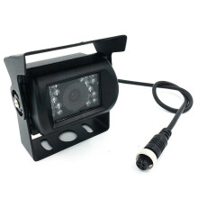 HD CCD 588x480 Resolutie IR Nachtzicht Waterdichte Auto Parkeer-/Achteruitrijcamera CMOS Bus Vrachtwagencamera voor Vrachtwagen 4-Pins