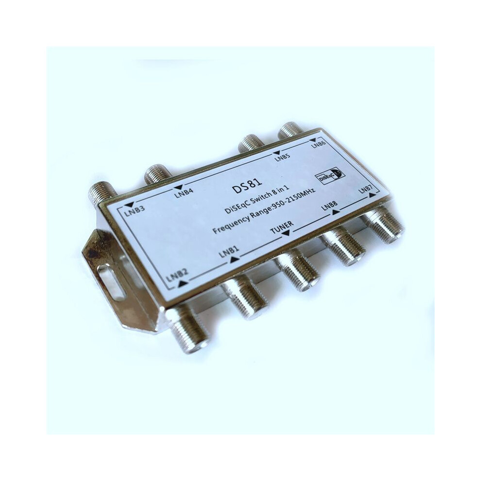 2X Ds81 8 In One Satellite Signal Diseqc Lnb Receiver Multiswitch 4712165082222