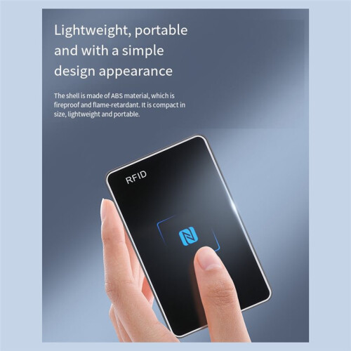 125kHz ID Card Reader, USB Interface Driverless Card Swiping Device, HID Access Control Card Issuer 2