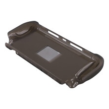 For 2 Protective Case Standable Cover TPU Soft Shell for 2 Game Console Case,Transparent-Black