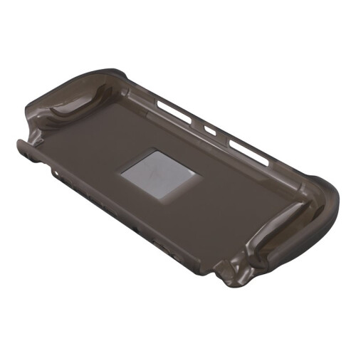 For  2 Protective Case Standable Cover TPU Soft Shell for   2 Game Console Case,Transparent-Black