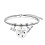 Versatile Stainless Steel Handmade Wrist Bangle-07 Silver 1