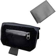 Modische 11-cm-Gürteltasche aus Leder mit Gürtelbefestigung für