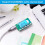 Digital FM Transmitter Module Stereo Wireless Microphone Board Frequency Modulation with LCD Display /USB/Mic Input 5