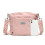 Practical Star Print Shoulder Bag Roomy Interior-Beige 6