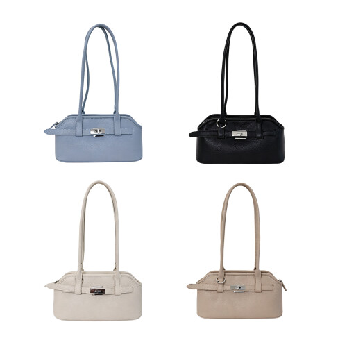 Shoulder Bag With Roomy Storage Suitable For Work Or-Black 1