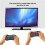 Ergonomic Ancillary Game Grip for  2 Wrist Relief Easy Install & Carry Strap Full Button Access,Gaming Access,A 2