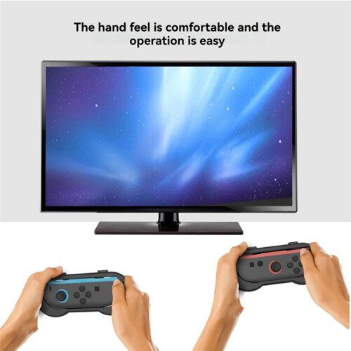 Ergonomic Ancillary Game Grip for  2 Wrist Relief Easy Install & Carry Strap Full Button Access,Gaming Access,A 1