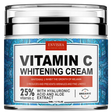 (VC face cream) ENVISHA Face Skin Care Whitening Freckle Cream Remove Melasma Dark Spots Melanin Brighten Anti-Aging Lightening Shrink Pores