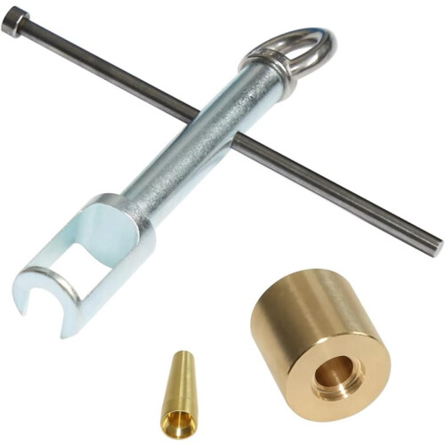 Fuel Injector Puller Remove Tool Injector Seal Install Replace Tool Compatible with  M133, M152, M157, M270, M274 2