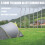 Schwere Camping-Zeltheringe, Strand, Schnee, Sand, Bodenplane, 2