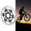 MTB Floating Disc Brake 160mm Red 7