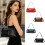 Mode PU lederen handtas dames schoudertas dames schouder-bruin 3
