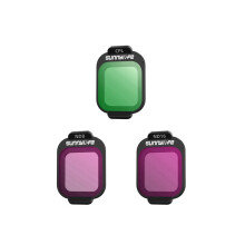 Lens Filter Set för  FLIP Light Reduction Vlog Flygkameratillbehör Kamerafilter Gimbal Protector Set B