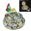 Hochzeitsschmuck-Vitrine, Kolibri-Form, Schmuck-Organizer,-Blau 3