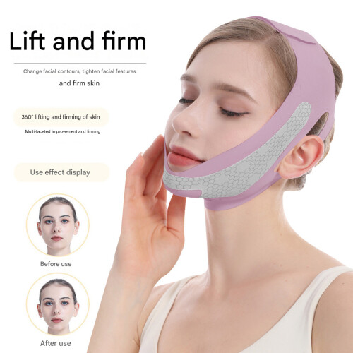 Facials Lifting Bands For V Shape Face Contouring-grey 1