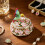 Hochzeitsschmuck-Vitrine, Kolibri-Form, Schmuck-Organizer,-Blau 7