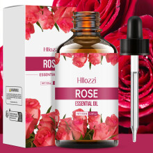 (100ml Rose, Other) Rose essential oil is suitable for massage, shower, facial skin care and is easy to carry with you when traveling