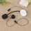 For Cardo Freecom/Spirit Motorcycle Helmet  Intercom Soft / Hard Wire Microphone High-Definition Noise Hard 3