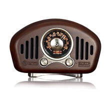 Retro  5.1 Speaker AM FM Classic Style Radio Strong Bass Enhancement Volume TF Card & MP3 Player B