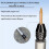 Flint Striking Tools Crystal Stone Tool Kit Stone Chipper, Suitable for Both Professionals and Beginners, Without Flint 4