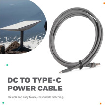 2M Power Cable for Starlink 100W to Type-C Charging Cable Outdoor IP67 Waterproof Extension Cable