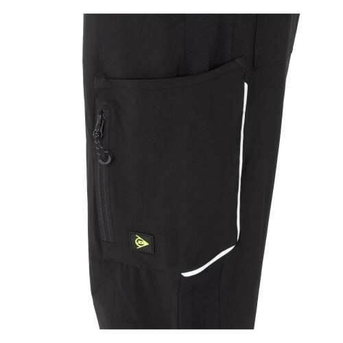 Dunlop (S R, Black) Dunlop Mens Stretch Work Trousers 1