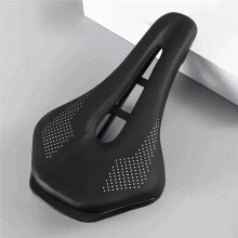 Ultralight Bicycle Cushion Breathable Bike Saddle PU Leather Waterproof Hollow Anti-Static Saddle Cycling
