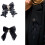 Épingle à cravate Bowknot en cristaux faits à la main-Non. 2 3