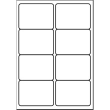 SmithPackaging A4 Self Adhesive Address Labels, 8 Labels Per Sheet, 20 Sheets, 99.1 x 67.7mm, 160 Labels