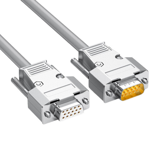 Professional HDB15 Drag Chain Cable Temperature-maleto female